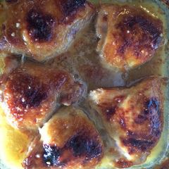 A picture of Honey baked chicken.