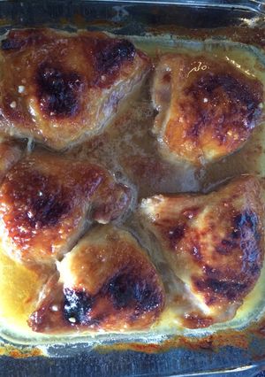 A picture of Honey baked chicken.