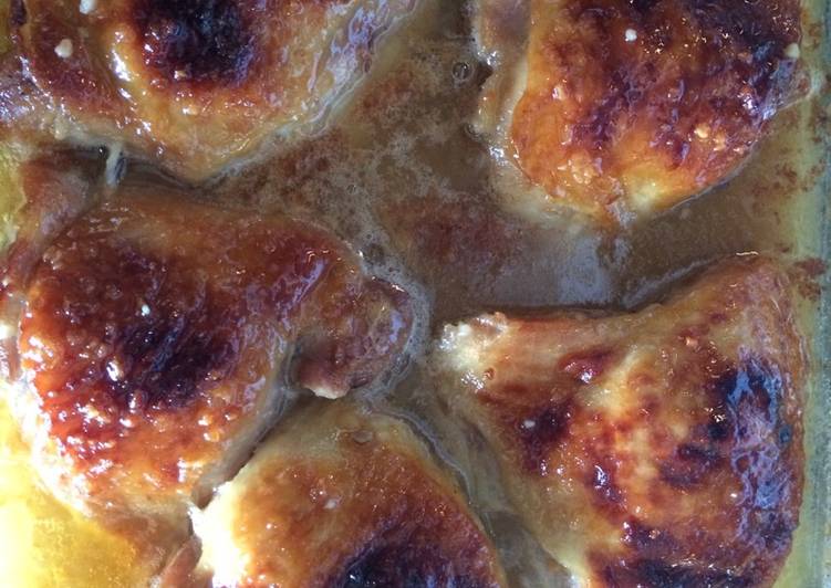 Easiest Way to Prepare Homemade Honey baked chicken