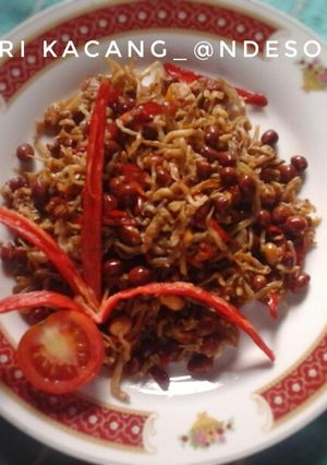 Foto resep Teri kacang goreng