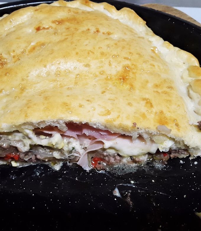 carne picada calzones rellenos de carne