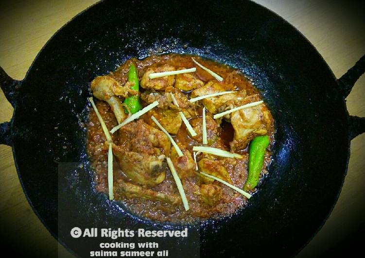 Easiest Way to Make Favorite Chicken karhai in my style