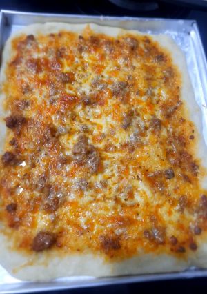Foto resep Pizza Tipis (tapi ga kering)