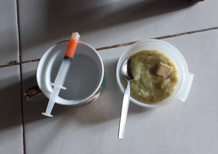 MPASI Bubur brokoli kembang kol