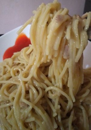 Foto resep Spaghetti Tuna Cream Sauce