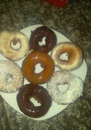 صورة لوصفة دونات بالبطاطا