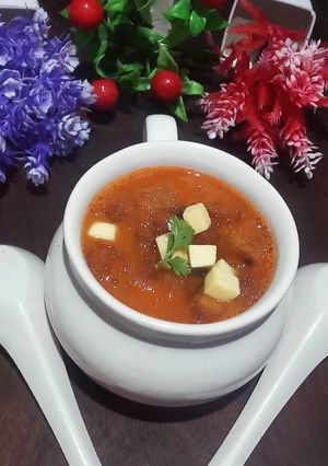 टमाटर का सूप (tamatar ka soup recipe in Hindi) रेसिपी मुख्य फोटो
