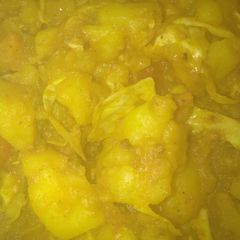 A picture of Paten dankali mai cabbage.