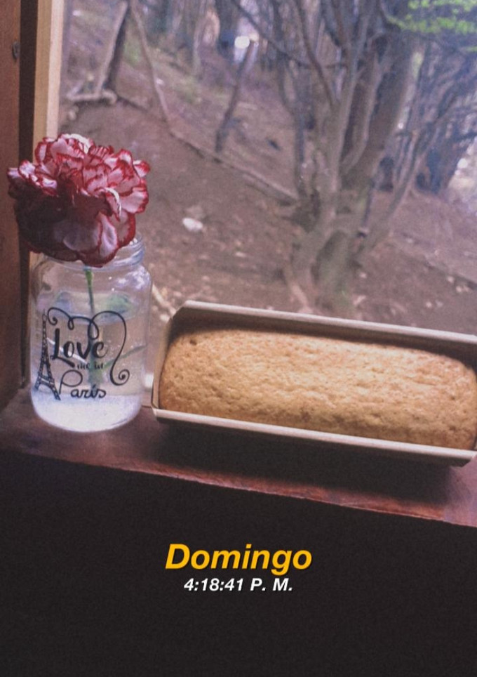 Una foto de Budín de vainilla esponjoso