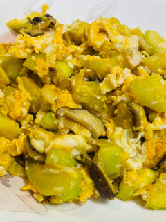 櫛瓜滑蛋(簡易料理) 的食譜成品照片