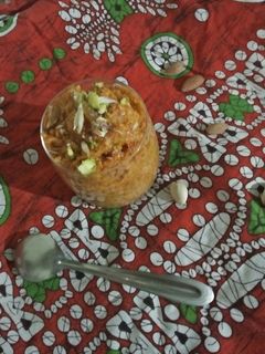 A picture of Gajar ka halwa.