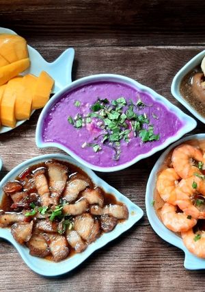 Hình của món Bữa cơm nhiều sắc màu.