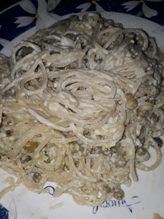 Una foto de Fideos con revuelto