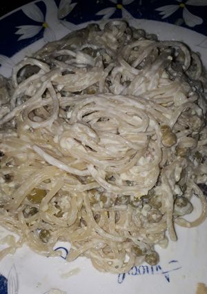 Una foto de Fideos con revuelto