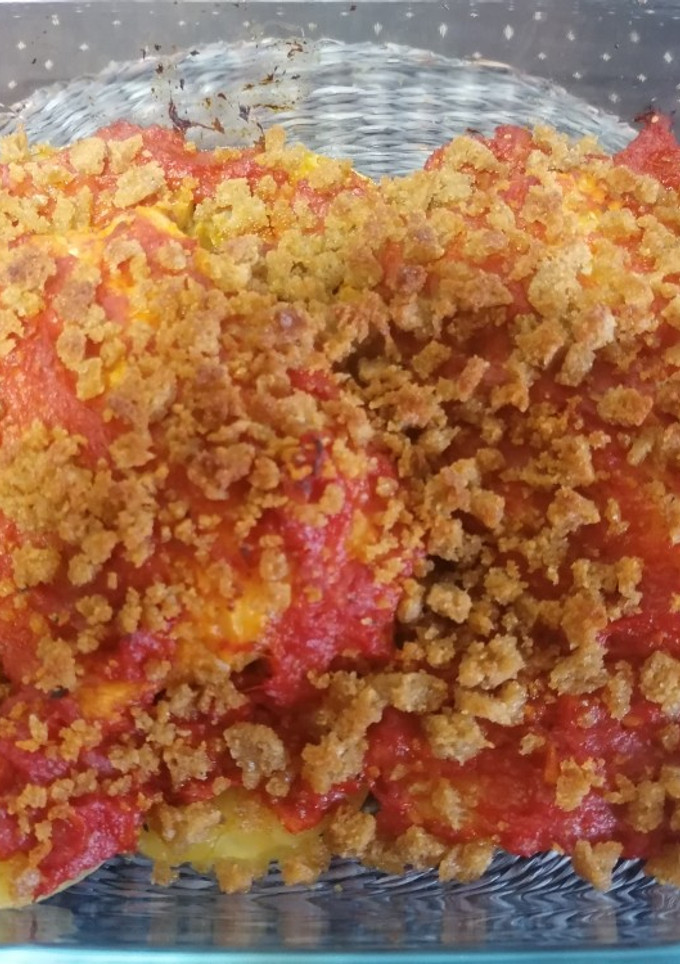 Una foto de Bacalao con pan de broa (centeno)