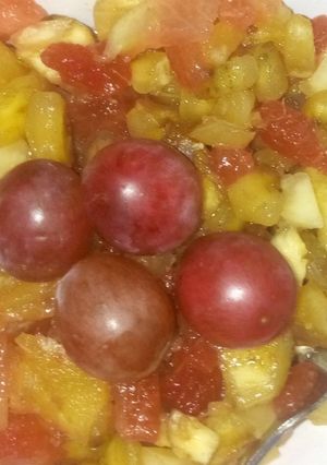 A picture of Fruit salad.