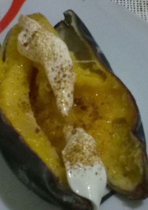 Una foto de Banano (plátano) asado en Olla de cocción lenta.
