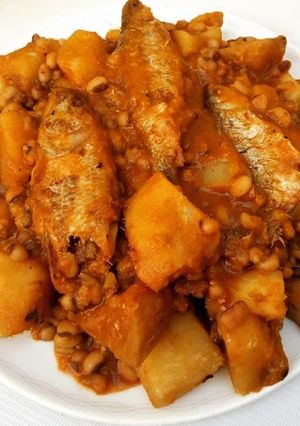 A picture of Yam and beans porridge /faten doya da wake.