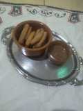 Churros com brigadeiro