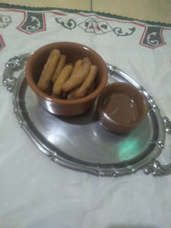Foto de Churros com brigadeiro