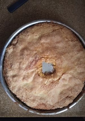 Una foto de Bizcochuelo de zanahoria, manzana y naranja