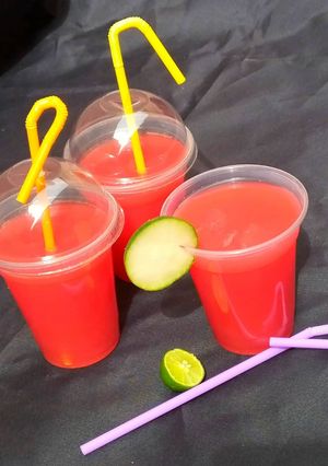 A picture of Water melon mimosa.
