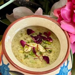 A picture of Pearl Millet (Bajra) Phirni.