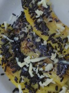 Foto resep Pisang bakar coklat keju