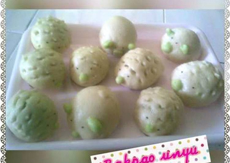 Resep Bakpao menul kacang hijau Anti Gagal