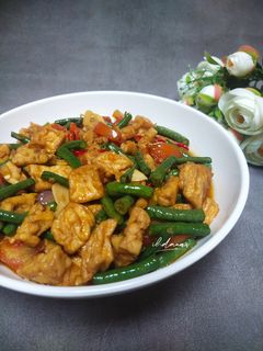 Foto resep Tumis Tahu Tempe Kacang Panjang
