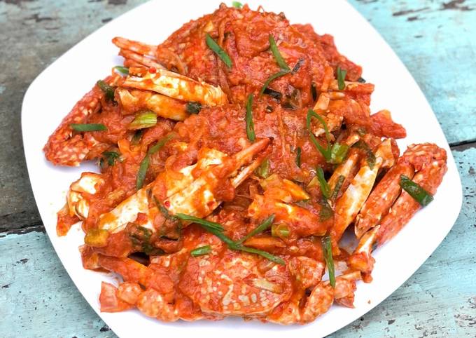 Rajungan / Kepiting Saos Padang