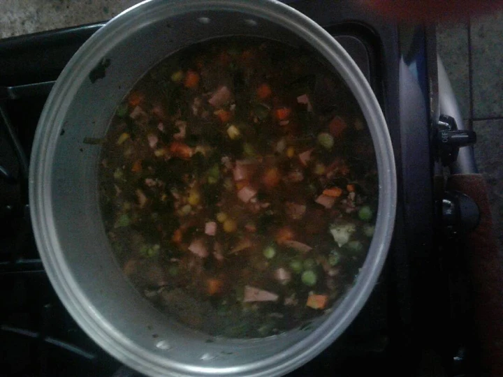 Easy Steps to Prepare Hamburg soup/stew the Delicious Tasty