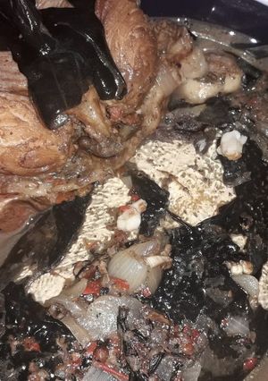 A picture of Cat fish pepper soup.