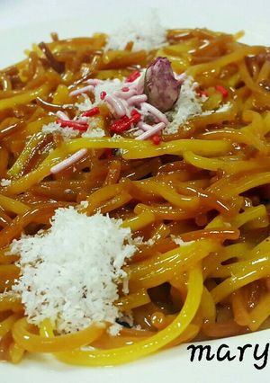 عکسی از دستور حلوای ورمیشل
