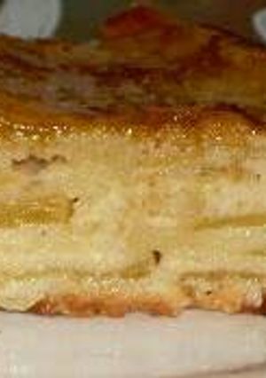 Una foto de Tarta de manzana!! ^-^