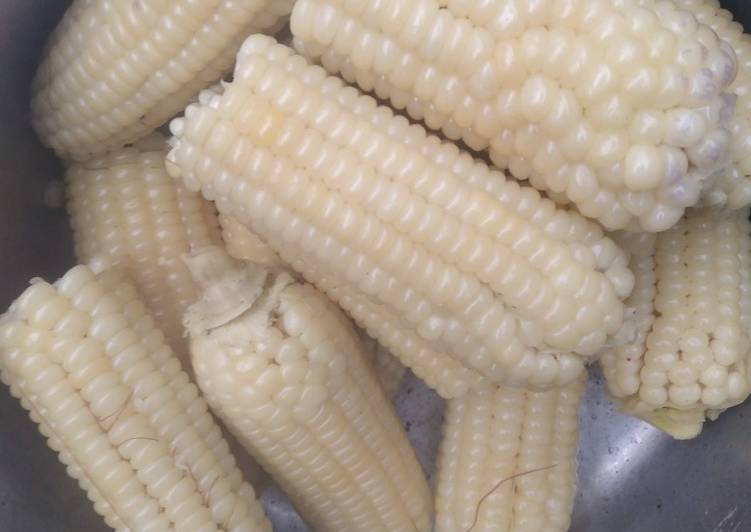 Recipe of Appetizing Boiled Maize | Quick Recipe For Two