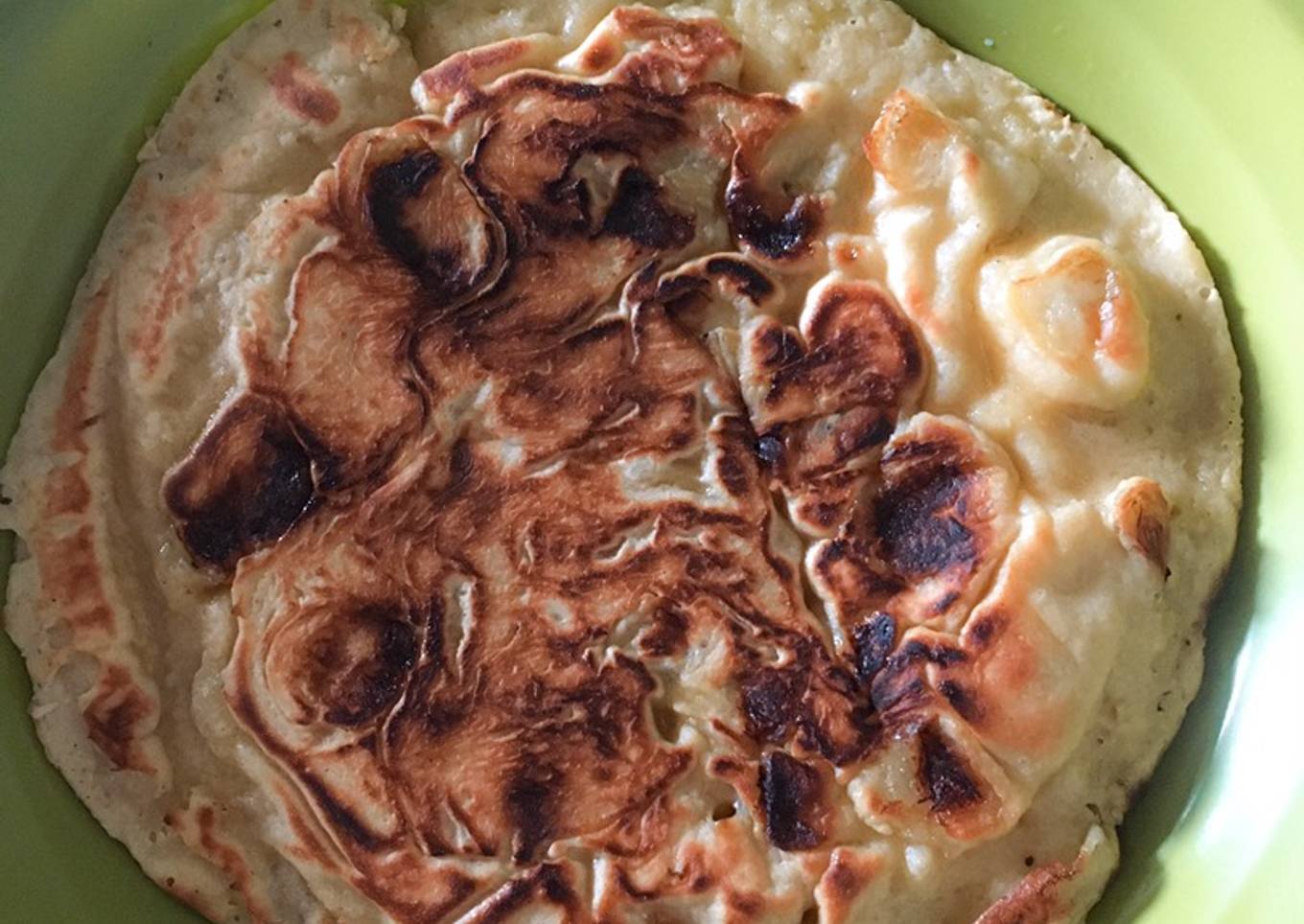 Pizza Banjar a.k.a Lempeng Pisang (tanpa daun pisang)
