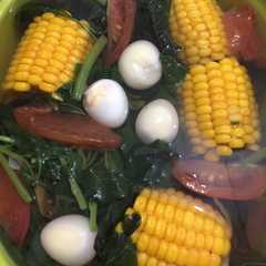 Sayur bayam bening রেসিপির প্রধান ছবি