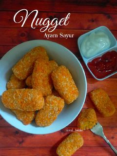 Foto resep 380. Camilan Nugget Ayam Sayur
