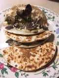 Quesadillas de hongos y queso