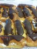 Petisus o eclairs de nata con thermomix