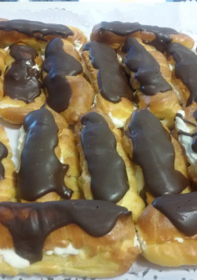 Una foto de Petisus o eclairs de nata con thermomix