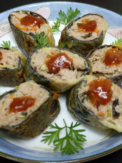 自製素若捲(全素) 的食譜成品照片