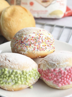 Foto resep Korean Milk Cream Donat