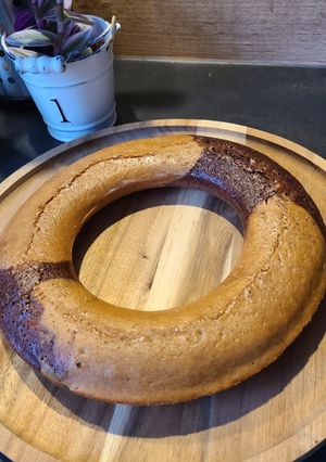 Une photo de Gâteau healthy façon doonut saint Michel