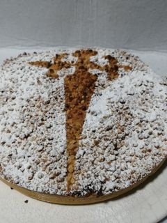 Una foto de Tarta de Santiago sin azúcar