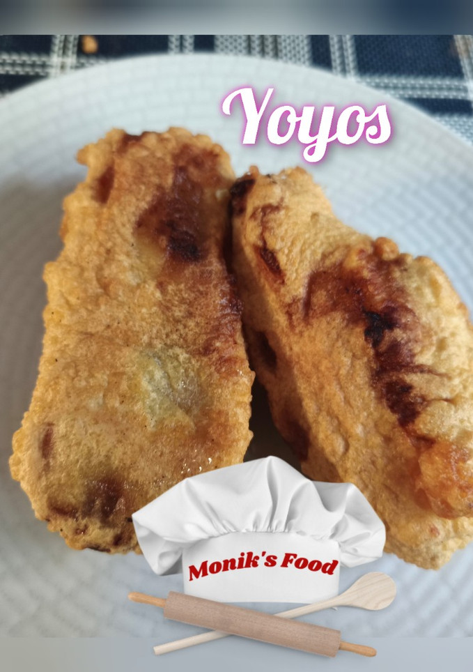 Una foto de Yoyos de plátano macho maduro