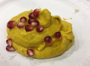 Zdjęcie przepisu Hummus z dyni.