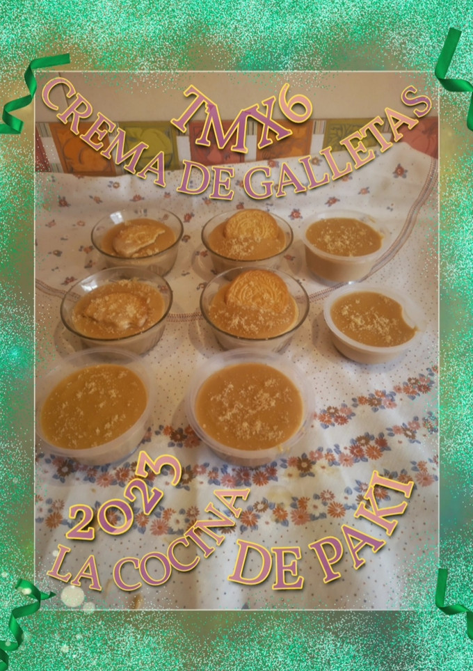 Una foto de Crema de galletas al caramelo en Thermomix