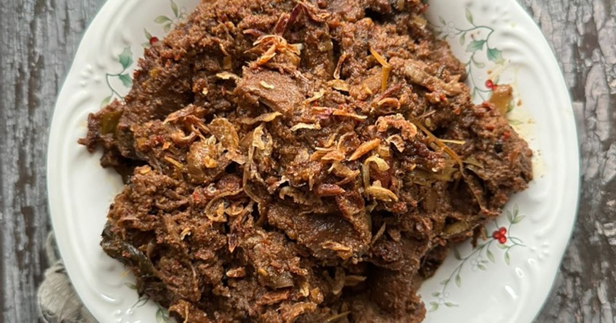 Rendang Daging Sapi Kering